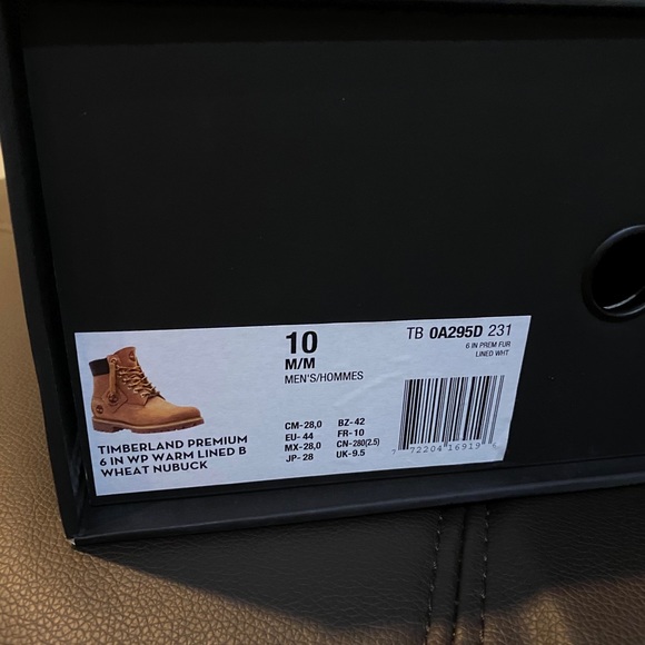 Timberland Premium 6” Warm Lined Boot Wheat - Picture 2 of 5